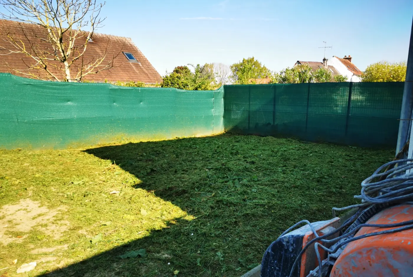 Après – remise en état terrain