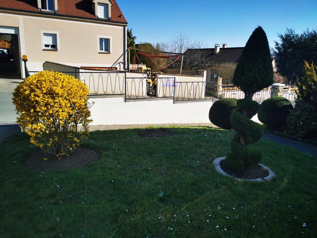 Jardin entretenu